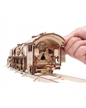 V-Express train à vapeur Maquettes  – Serpent à Lunettes