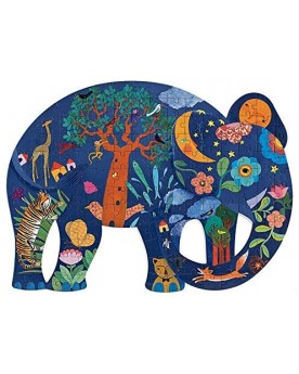 Puzz'art Elephant. 150 pièces Puzzles  – Serpent à Lunettes