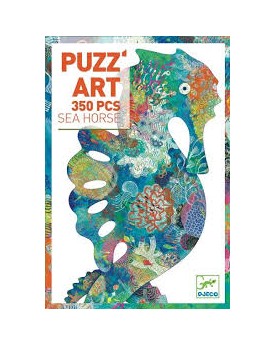Puzz'art Hippocampe. 350 pièces. Puzzles  – Serpent à Lunettes