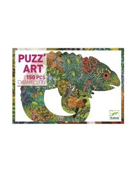 Puzz'art Caméléon. 150 pièces. Puzzles  – Serpent à Lunettes