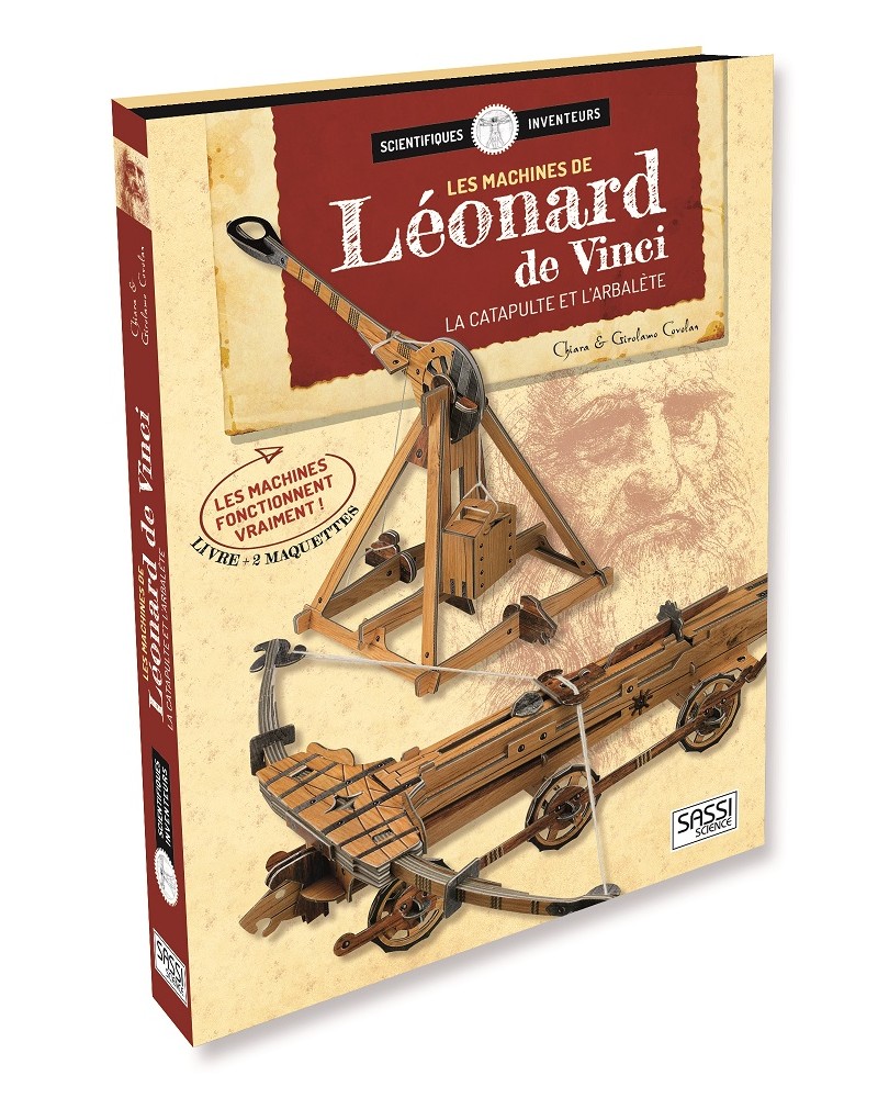 Les machines de Leonard de Vinci Loisirs créatifs, construction, science  – Serpent à Lunettes