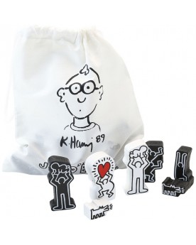 Jeu d'échecs Keith Haring Pour 2  – Serpent à Lunettes