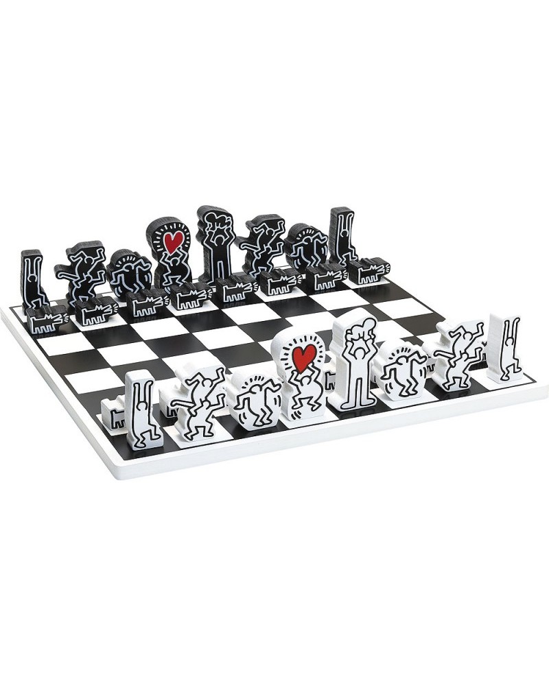 Jeu d'échecs Keith Haring Pour 2  – Serpent à Lunettes