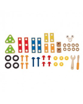 Jeu de construction 42 pièces Jouets à assembler  – Serpent à Lunettes