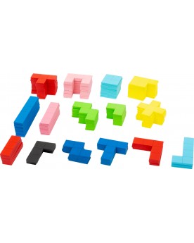 Puzzle en bois "Tetris" Puzzles  – Serpent à Lunettes