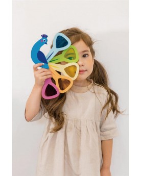 Couleurs de paon Sélection Montessori  – Serpent à Lunettes