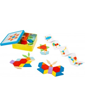 Tangram Puzzles  – Serpent à Lunettes