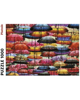 Puzzle 1000 pièces Parapluies Puzzles et casses-têtes  – Serpent à Lunettes