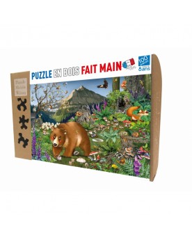 Puzzle 100 pièces En montagne Puzzles  – Serpent à Lunettes