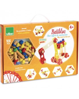 Coffret de construction Batibloc Jouets à assembler  – Serpent à Lunettes