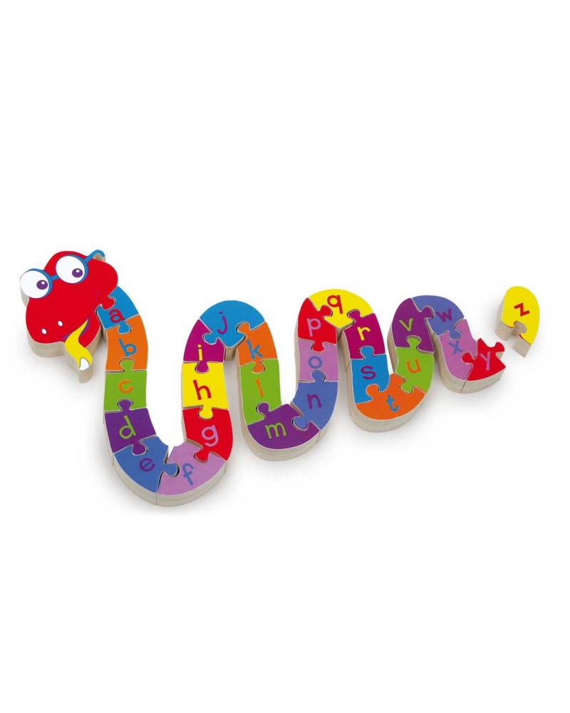 Puzzle "ABC serpent" Puzzles – Serpent à Lunettes Puzzle "ABC serpent" Puzzles – Serpent à Lunettes