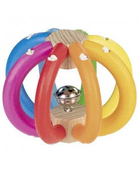 Hochet flexible arc-en-ciel Hochets et anneaux de dentition  – Serpent à Lunettes