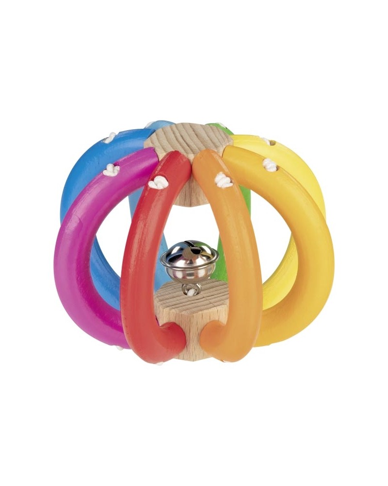 Hochet flexible arc-en-ciel Hochets et anneaux de dentition  – Serpent à Lunettes