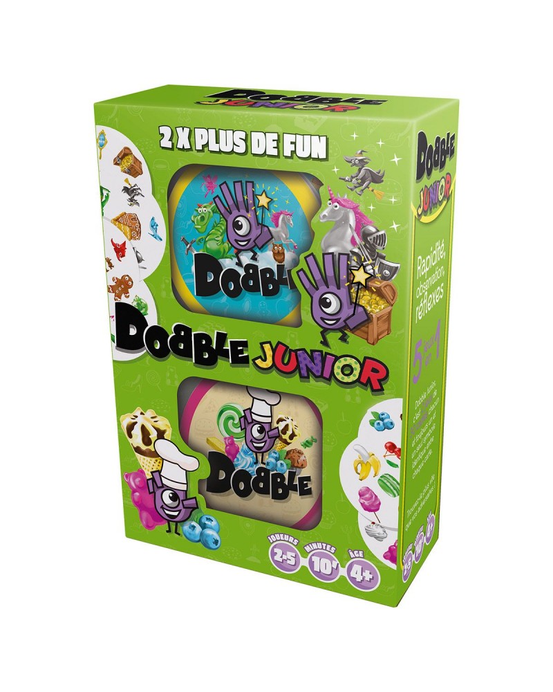 Dobble Junior Pour 2 et plus  – Serpent à Lunettes