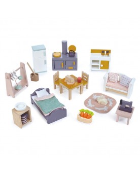 Set de meubles de campagne Maisons de poupée  – Serpent à Lunettes