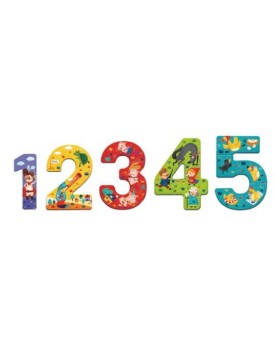 Mon 1er puzzle 12345 Puzzles  – Serpent à Lunettes