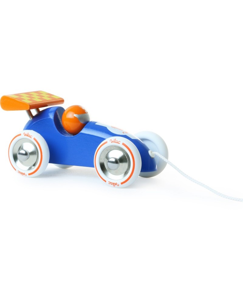 Voiture de course à tirer Jouets à tirer et pousser  – Serpent à Lunettes