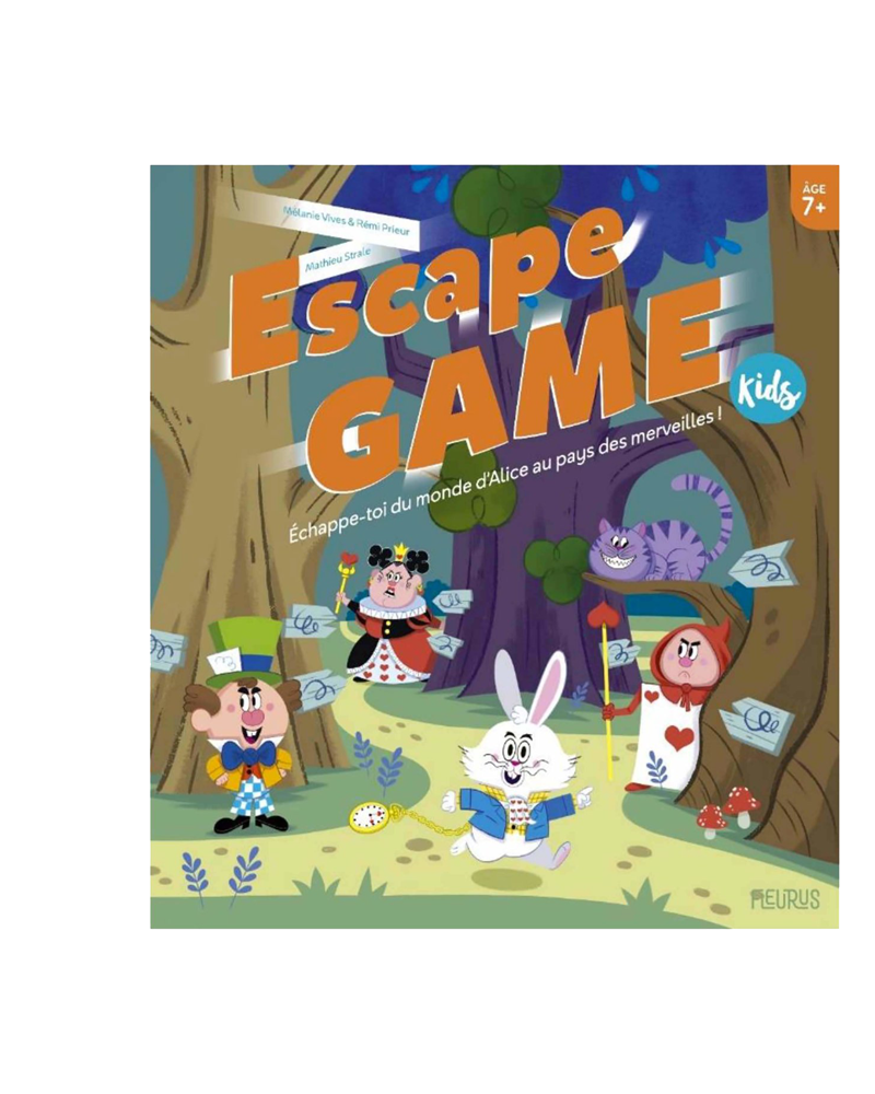 Escape game Kids 1: Echappe-toi du monde d'Alice au Pays des merveilles Pour 2 et plus  – Serpent à Lunettes
