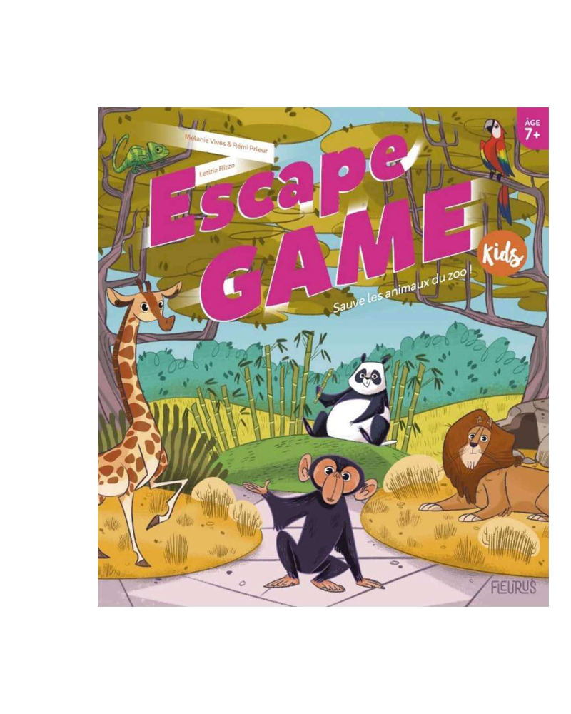 Escape game Kids 2: Sauve les animaux du zoo ! Pour 2 et plus  – Serpent à Lunettes