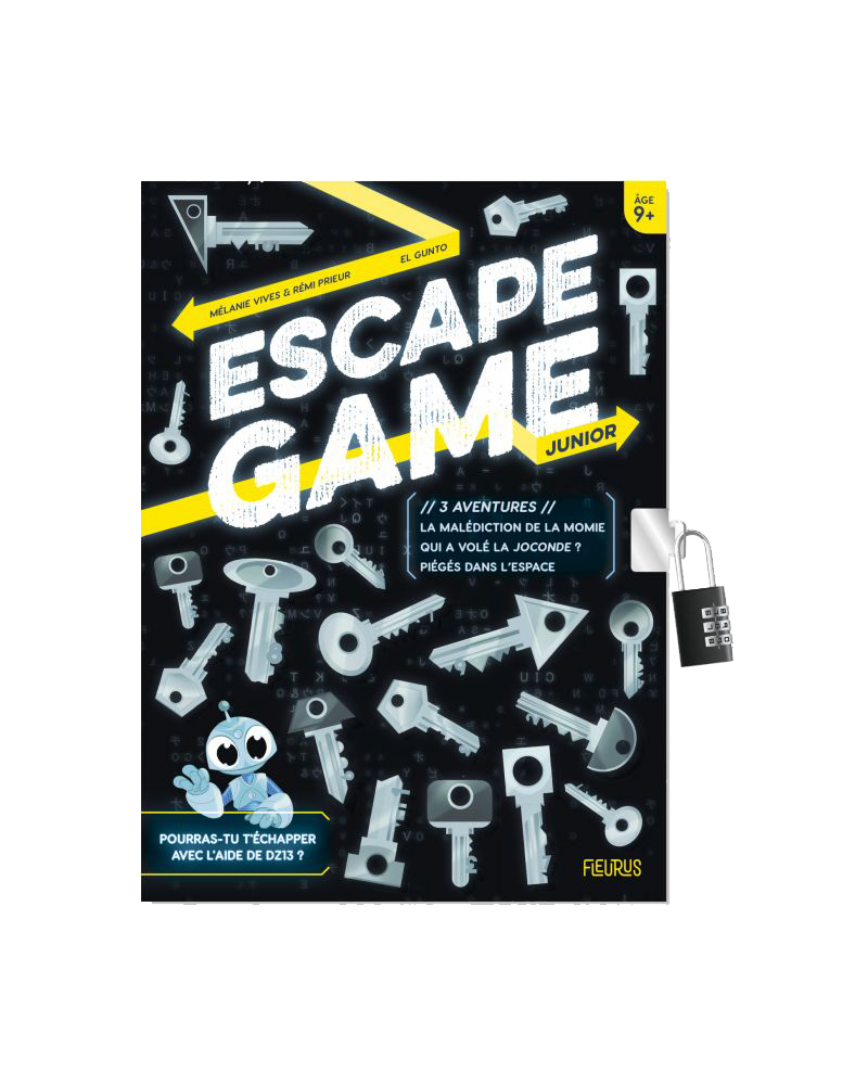 Escape game Junior x3 aventures 2 Pour 2 et plus  – Serpent à Lunettes