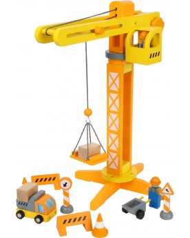 Grue avec accessoires de chantier Chantier et atelier de bricolage  – Serpent à Lunettes