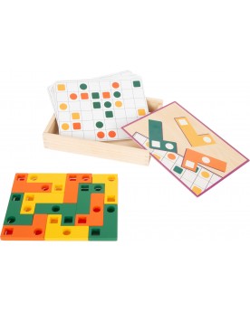 Puzzle en bois Tetris Puzzles  – Serpent à Lunettes