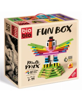 Fun box 200 briques Jouets à assembler  – Serpent à Lunettes