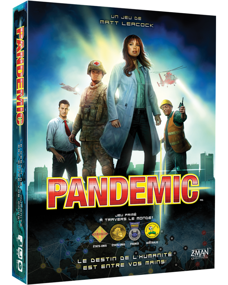 Pandemic Jeux de société  – Serpent à Lunettes