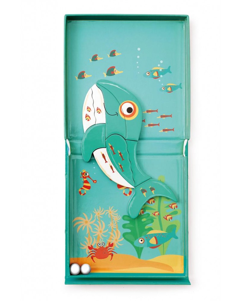 Tableau magnetique baleine