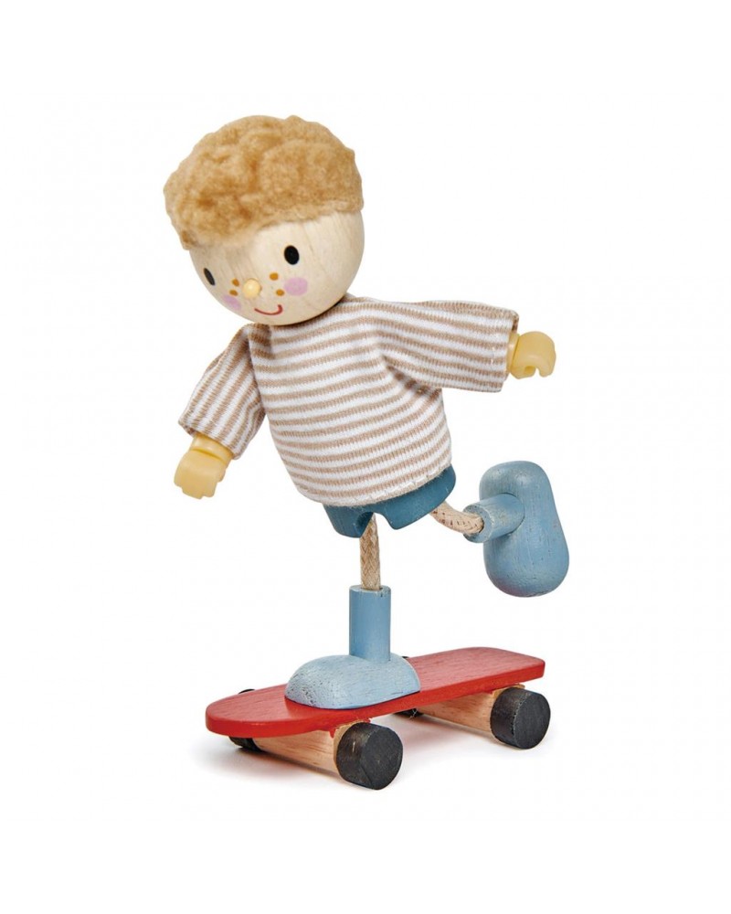 Edouard et son skateboard Maisons de poupée  – Serpent à Lunettes