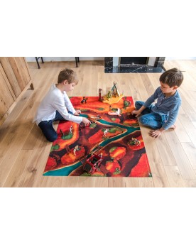 Tapis de jeu "Canyon adventure" taille M Circuits et véhicules  – Serpent à Lunettes