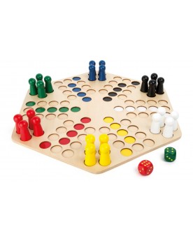 Ludo pour 6 joueurs Pour 2 et plus  – Serpent à Lunettes