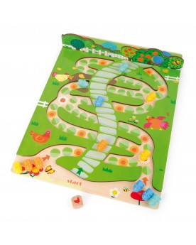 Jeu 2 en 1 "Chenilles" Pour 2  – Serpent à Lunettes