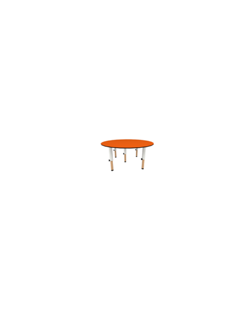 Table ronde réglable en hauteur Tables et chaises  – Serpent à Lunettes