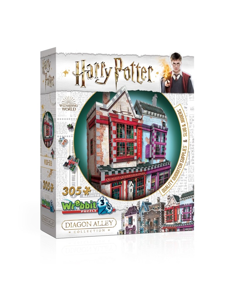 Puzzle 3D 305 pièces Accessoires de Quidditch et Slug and Jiggers