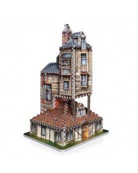 Puzzle 3D 415 pièces La maison des Weasley Puzzles  – Serpent à Lunettes