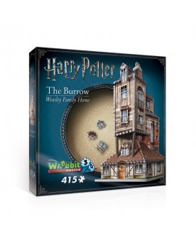 Puzzle 3D 415 pièces La maison des Weasley Puzzles  – Serpent à Lunettes