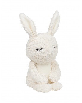 Peluche bio Lapin écru Bimle 22 cm Peluches  – Serpent à Lunettes