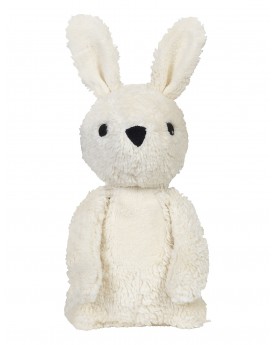 Peluche bio Lapin écru Carla 28 cm Peluches  – Serpent à Lunettes