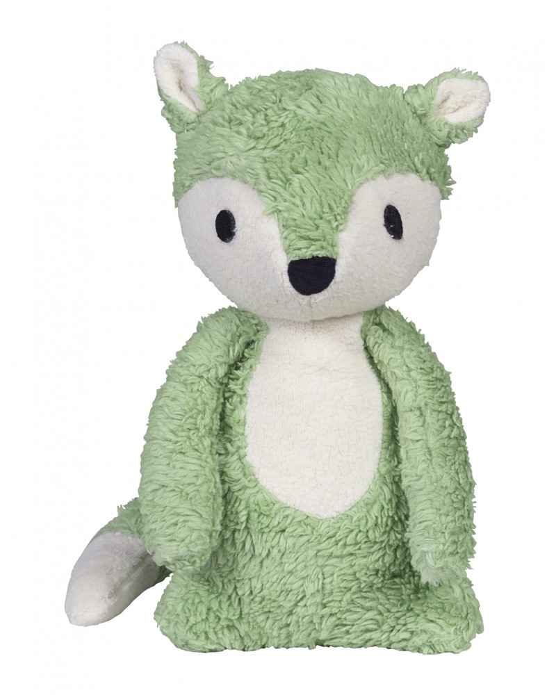 Peluche bio Renard vert Mikkel 28 cm Peluches  – Serpent à Lunettes