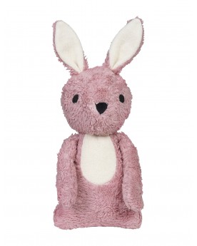 Peluche bio Lapin rose Carla 28 cm Peluches  – Serpent à Lunettes