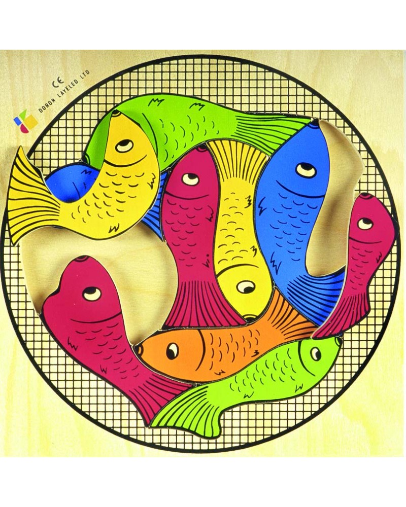 Puzzle Casse-tête Les poissons – Serpent à Lunettes