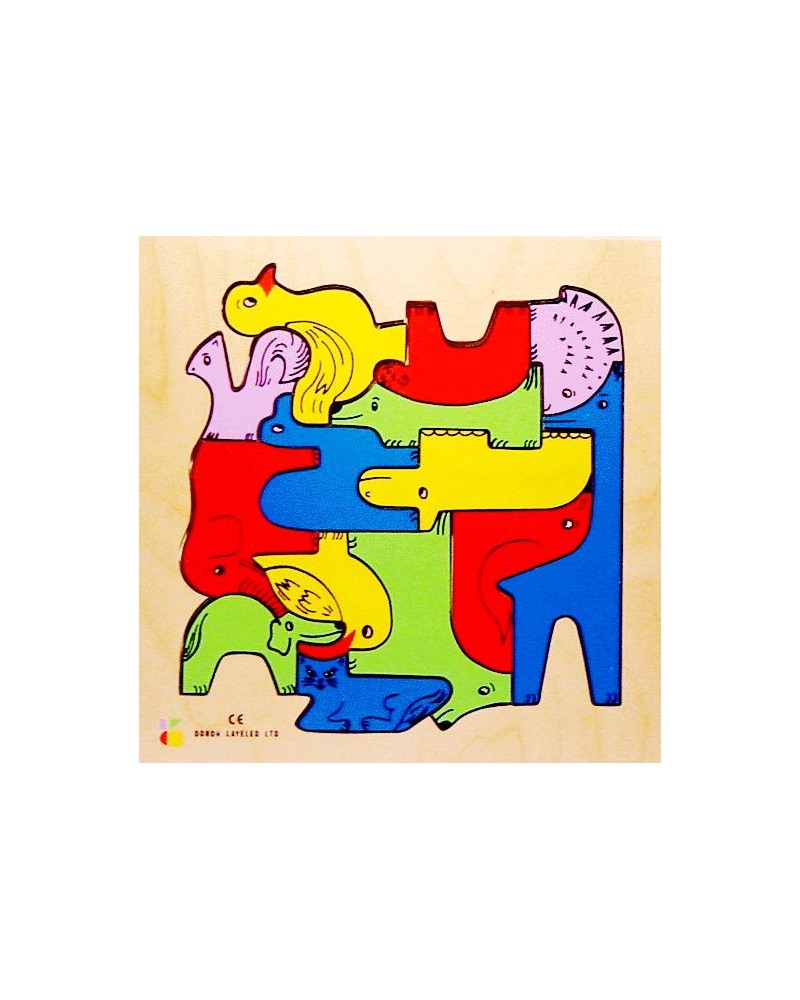 Puzzle Casse-tête Le zoo – Serpent à Lunettes