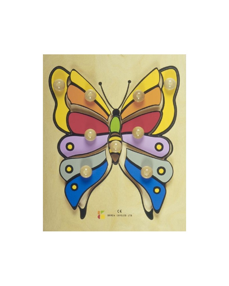 Puzzle 9 pièces Papillon Puzzles  – Serpent à Lunettes