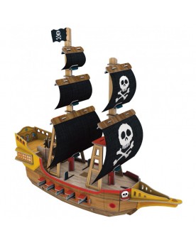 Les aventures des pirates 3D Puzzles  – Serpent à Lunettes