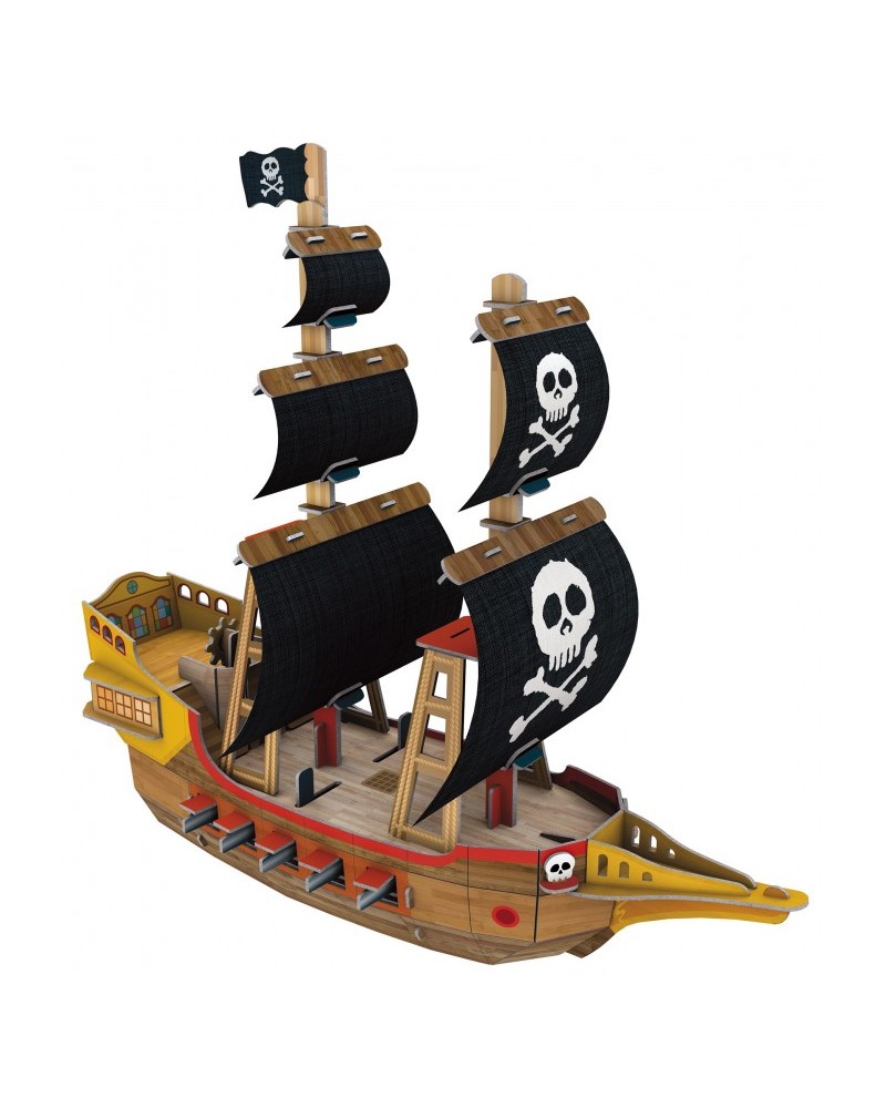 Les aventures des pirates 3D Puzzles  – Serpent à Lunettes