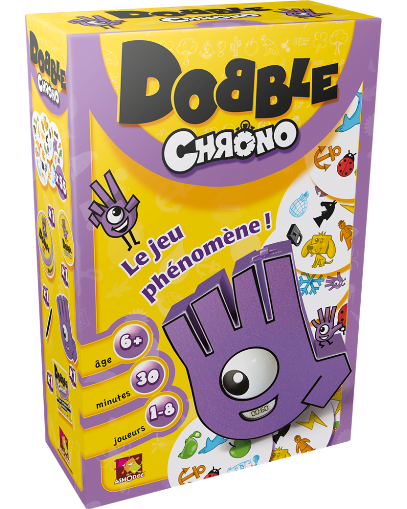 Dobble Chrono Pour 2 et plus  – Serpent à Lunettes