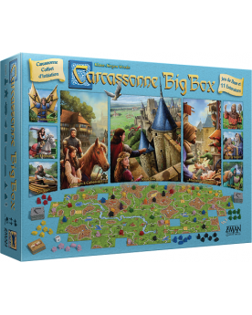 Carcassonne Big box 2017 Pour 2 et plus  – Serpent à Lunettes