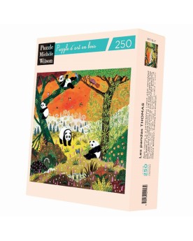 Puzzle 250 pièces Les pandas Puzzles  – Serpent à Lunettes