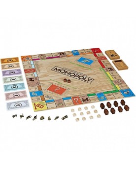 Monopoly version bois Pour 2 et plus  – Serpent à Lunettes